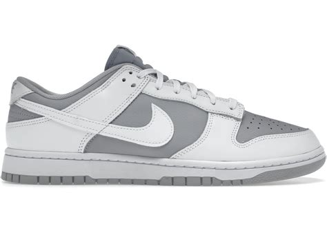 nike dunk retro white grey